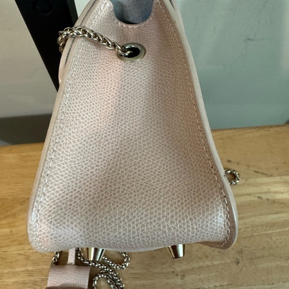 Furla Light Pink Bella Mini Leather Crossbody - Picture 4 of 13